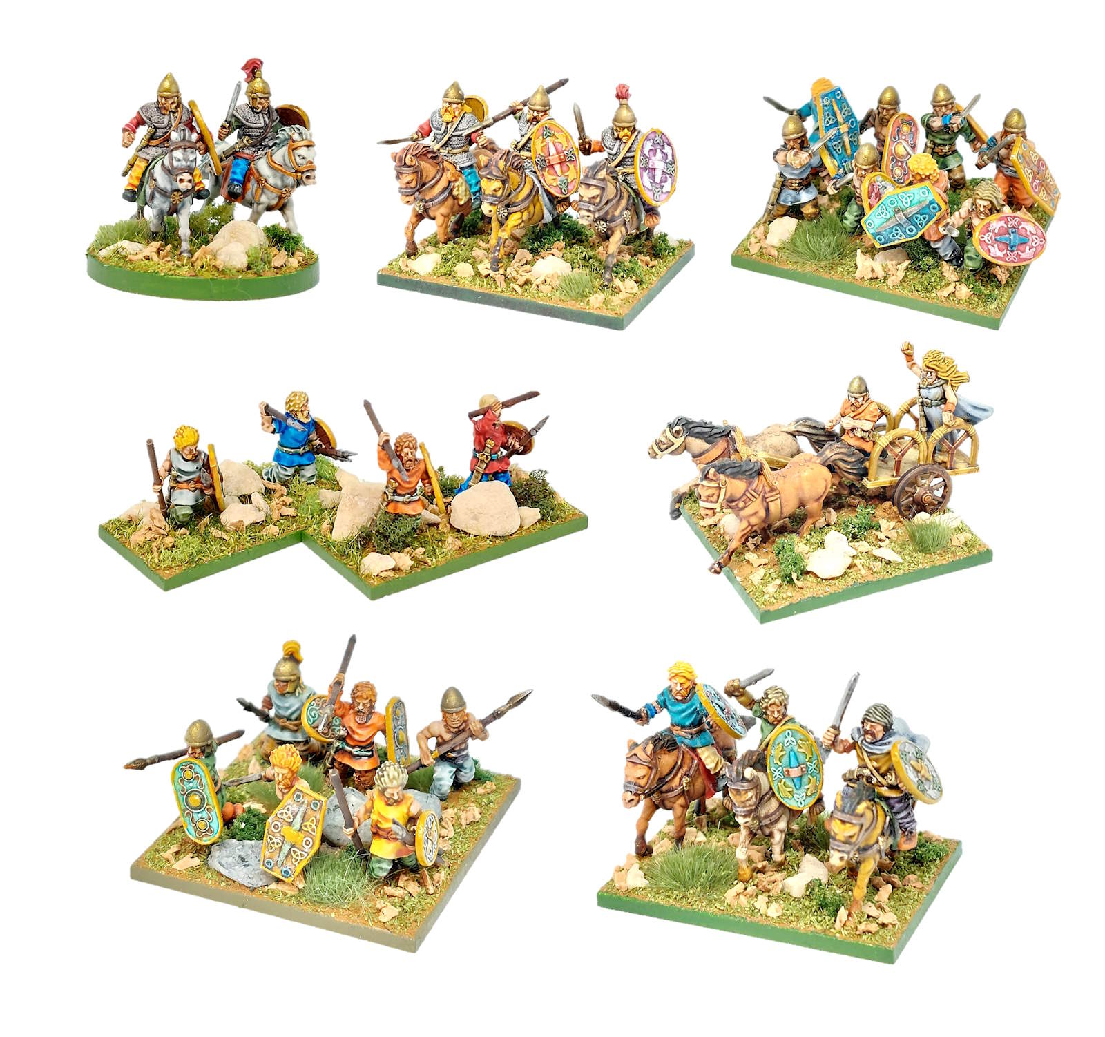 Figurines Gaul ADLG DBA Hail Caesar Impetus Warmaster Warhammer